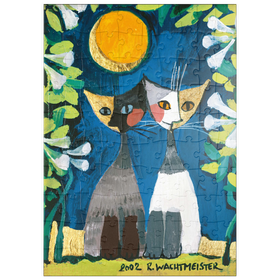 Darstellung des Puzzle Motivs Wachtmeister White Flowers - Rosina Wachtmeister - Puzzleteile: 100