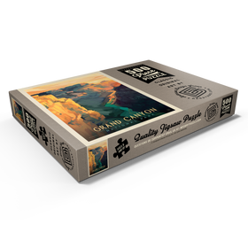 Darstellung des Puzzle Motivs Grand Canyon National Park: Deep Shadows, Vintage Poster - Puzzleteile: 500