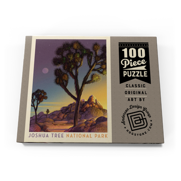 Joshua Tree National Park: Into The Evening, Vintage Poster 100 Puzzle Schachtel Ansicht3