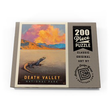 Death Valley National Park: Chuckwalla Lizard, Vintage Poster 200 Puzzle Schachtel Ansicht3