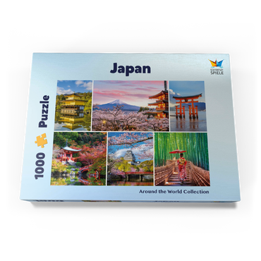Sehenswürdigkeiten in Japan - Mount Fuji 1000 Puzzle Schachtel Ansicht3