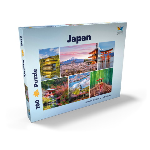 Sehenswürdigkeiten in Japan - Mount Fuji 100 Puzzle Schachtel Ansicht2