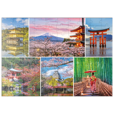 puzzleplate Sehenswürdigkeiten in Japan - Mount Fuji 100 Puzzle