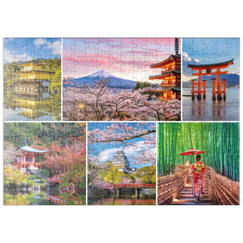 puzzleplate Sehenswürdigkeiten in Japan - Mount Fuji 200 Puzzle