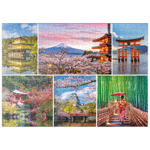 puzzleplate Sehenswürdigkeiten in Japan - Mount Fuji 500 Puzzle
