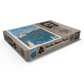 Alternative Darstellung des Puzzle-Motivs New York City: Enjoy Central Park, Vintage Poster – Puzzleteile: 1000