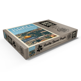Alternative Darstellung des Puzzle-Motivs Israel: Jerusalem, Die alte Stadt, Vintage Poster – Puzzleteile: 1000