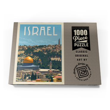 Israel: Jerusalem, The Old City, Vintage Poster 1000 Puzzle Schachtel Ansicht3