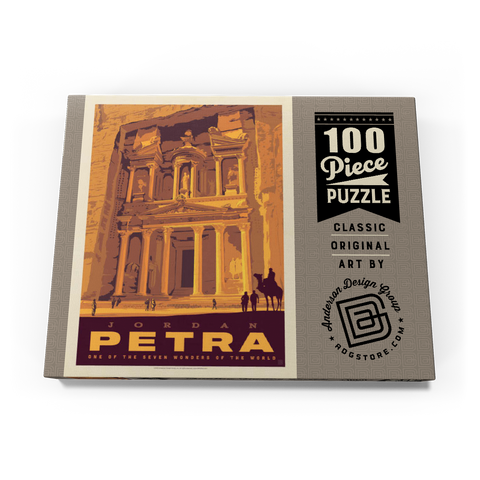 Jordan: Petra, Vintage Poster 100 Puzzle Schachtel Ansicht3