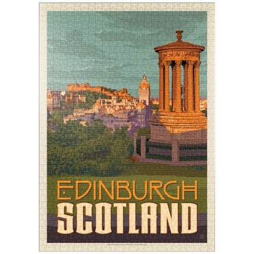puzzleplate Scotland: Edinburgh 1000 Puzzle