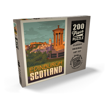 Scotland: Edinburgh 200 Puzzle Schachtel Ansicht2