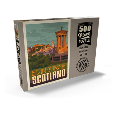 Scotland: Edinburgh 500 Puzzle Schachtel Ansicht2
