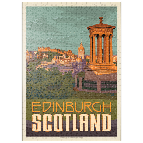 puzzleplate Scotland: Edinburgh 500 Puzzle