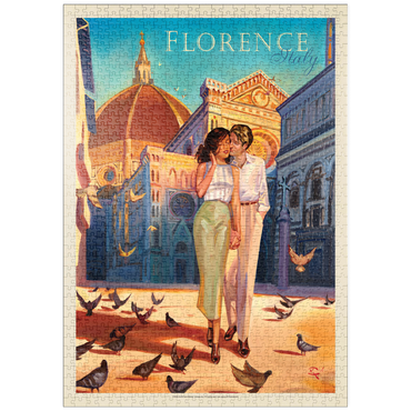 puzzleplate Italy: Florence Fling 1000 Puzzle