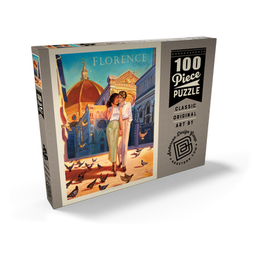 Italy: Florence Fling 100 Puzzle Schachtel Ansicht2