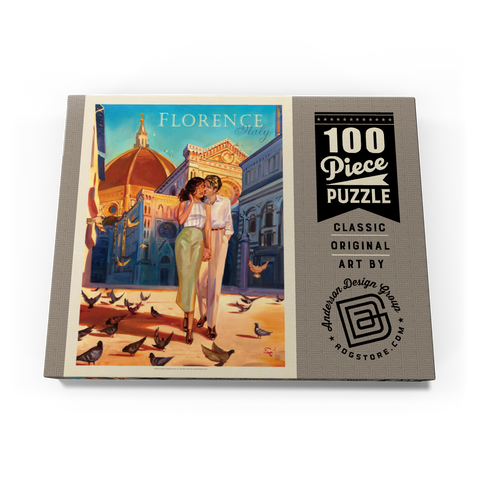 Italy: Florence Fling 100 Puzzle Schachtel Ansicht3