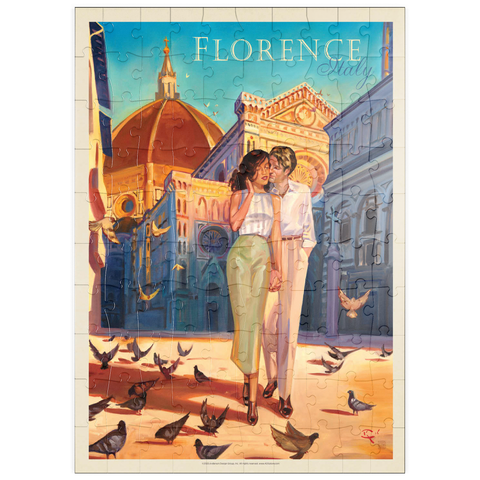 puzzleplate Italy: Florence Fling 100 Puzzle