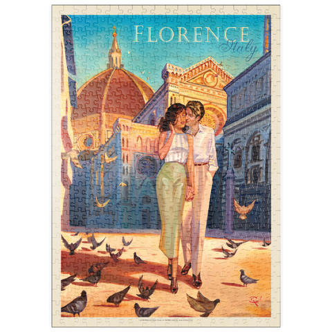 puzzleplate Italy: Florence Fling 500 Puzzle