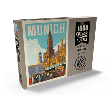 Germany: Munich 1000 Puzzle Schachtel Ansicht2