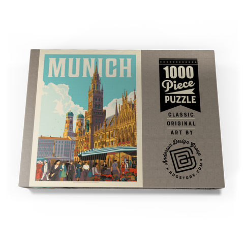 Germany: Munich 1000 Puzzle Schachtel Ansicht3