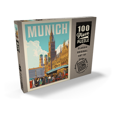 Germany: Munich 100 Puzzle Schachtel Ansicht2