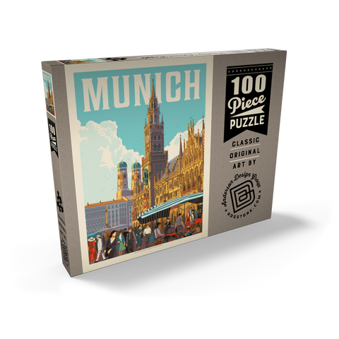 Germany: Munich 100 Puzzle Schachtel Ansicht2