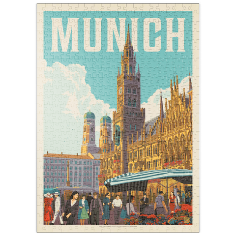 puzzleplate Germany: Munich 500 Puzzle