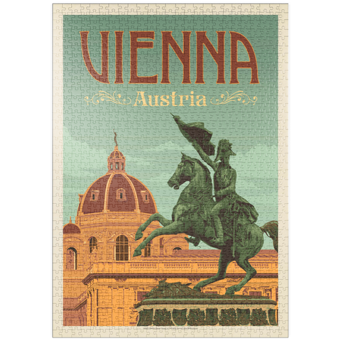 puzzleplate Austria: Vienna 1000 Puzzle