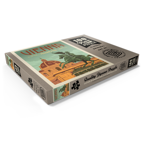 Alternative Darstellung des Puzzle-Motivs Österreich: Wien, Vintage Poster – Puzzleteile: 100