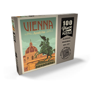 Austria: Vienna 100 Puzzle Schachtel Ansicht2