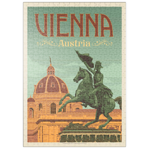 puzzleplate Austria: Vienna 500 Puzzle