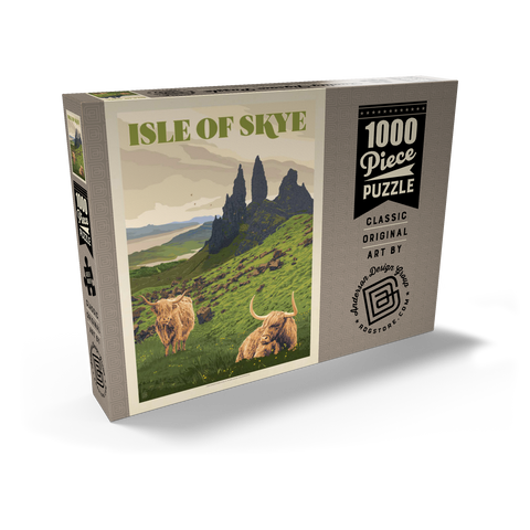 Scotland: Isle Of Skye 1000 Puzzle Schachtel Ansicht2