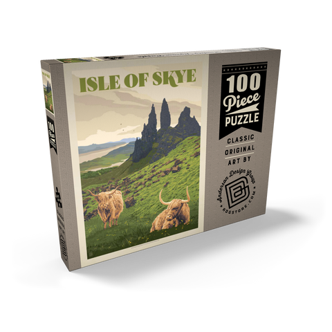 Scotland: Isle Of Skye 100 Puzzle Schachtel Ansicht2