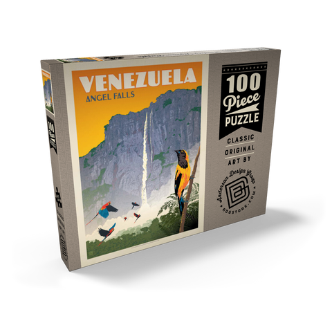 Venezuela: Angel Falls 100 Puzzle Schachtel Ansicht2
