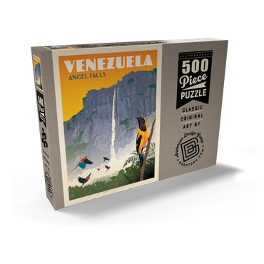 Venezuela: Angel Falls 500 Puzzle Schachtel Ansicht2