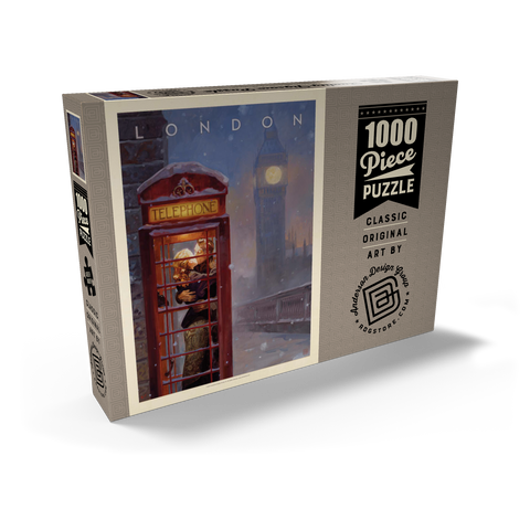 England: London Phone Booth 1000 Puzzle Schachtel Ansicht2