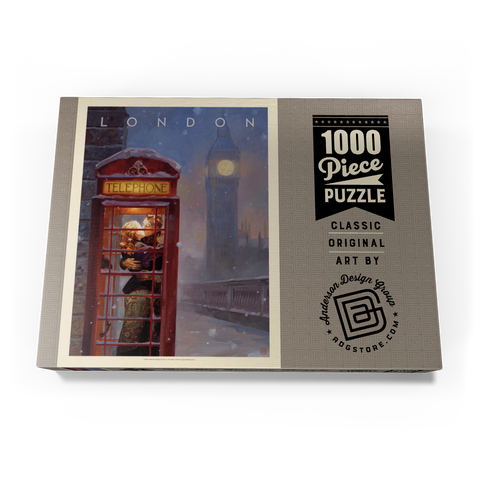 England: London Phone Booth 1000 Puzzle Schachtel Ansicht3