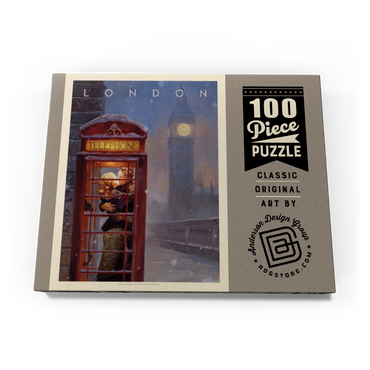 England: London Phone Booth 100 Puzzle Schachtel Ansicht3