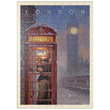 puzzleplate England: London Phone Booth 200 Puzzle
