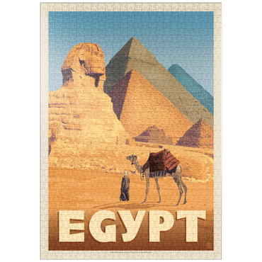 puzzleplate Egypt: Pyramids and the Great Sphinx 1000 Puzzle