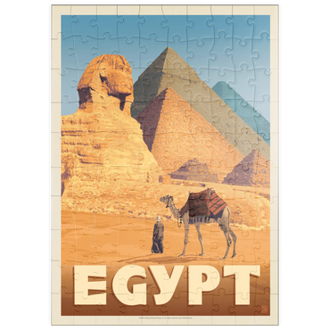 puzzleplate Egypt: Pyramids and the Great Sphinx 100 Puzzle