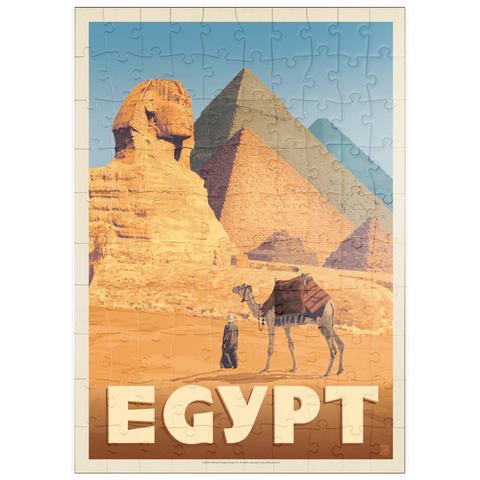 puzzleplate Egypt: Pyramids and the Great Sphinx 100 Puzzle