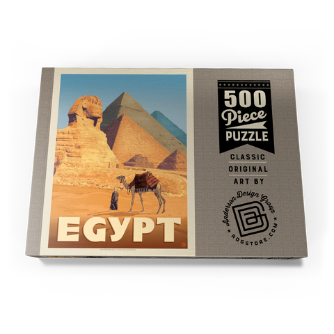 Egypt: Pyramids and the Great Sphinx 500 Puzzle Schachtel Ansicht3