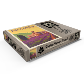 Alternative Darstellung des Puzzle-Motivs Frankreich: Provence, Vintage Poster – Puzzleteile: 1000