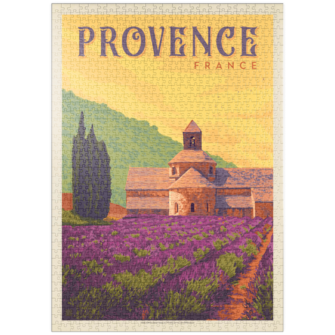 puzzleplate France: Provence 1000 Puzzle